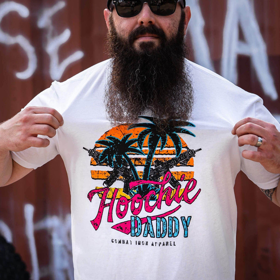Hoochie Daddy Sunset Men's T-Shirt - One Revolver Surfboards