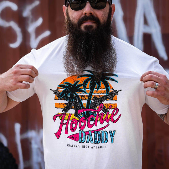 Hoochie Daddy Sunset Men's T-Shirt - One Revolver Surfboards