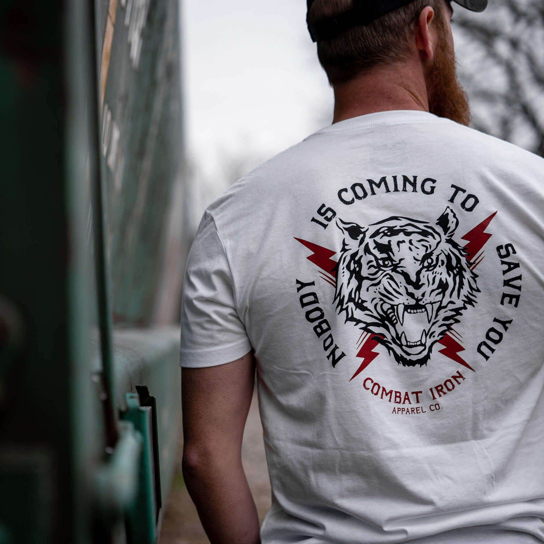 Nobody Is Coming To Save You Men's T-Shirt - One Revolver Surfboards