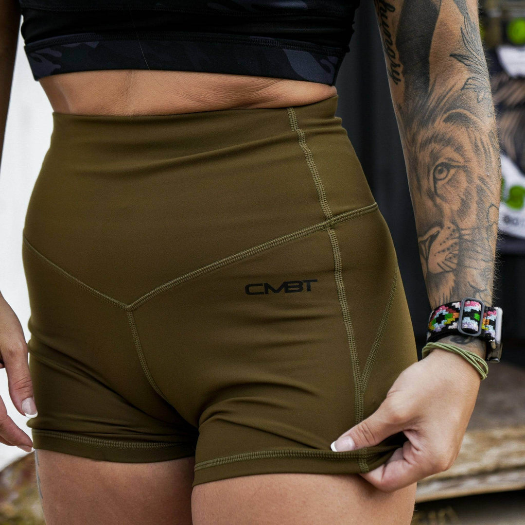 LADIES LUXE HIGH WAISTED SHORTS - SHORTS | WOMEN - One Revolver Surfboards