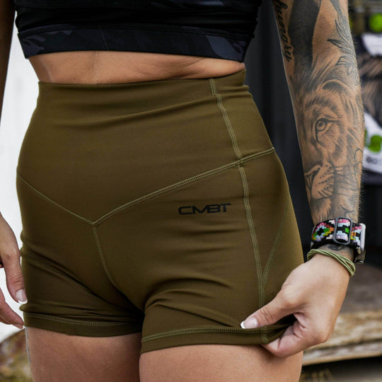 LADIES LUXE HIGH WAISTED SHORTS - SHORTS | WOMEN - One Revolver Surfboards
