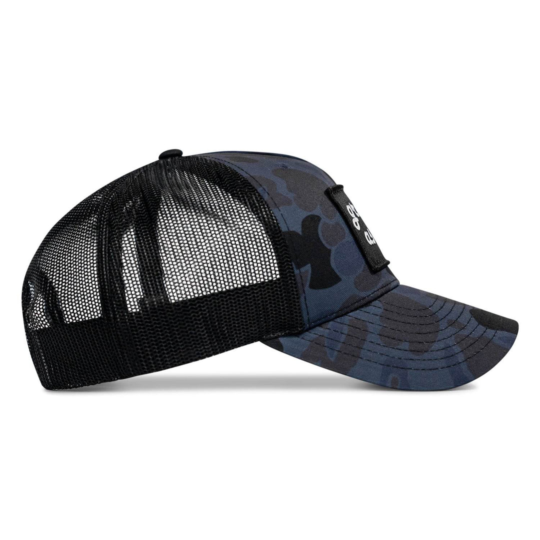 Grateful As F*ck Patch Mesh Snapback Hat - HEADWEAR - One Revolver Surfboards