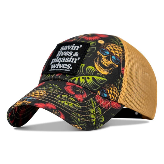Ripstop Savin' Lives & Pleasin' Wives Low Pro Snapback - One Revolver Surfboards