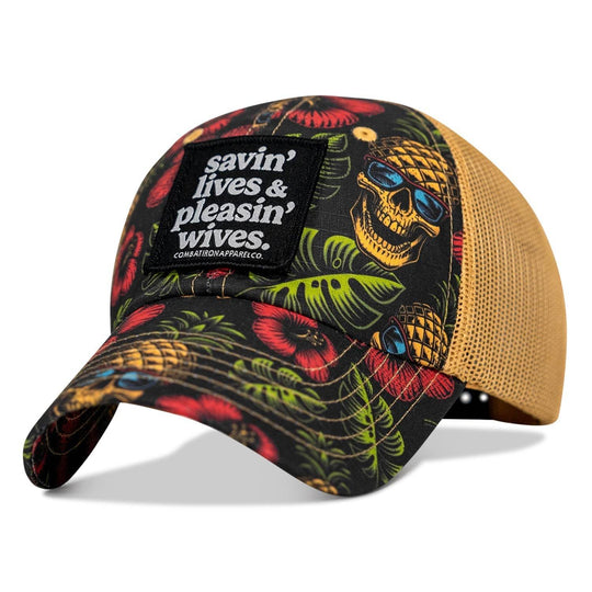 Ripstop Savin' Lives & Pleasin' Wives Low Pro Snapback - One Revolver Surfboards