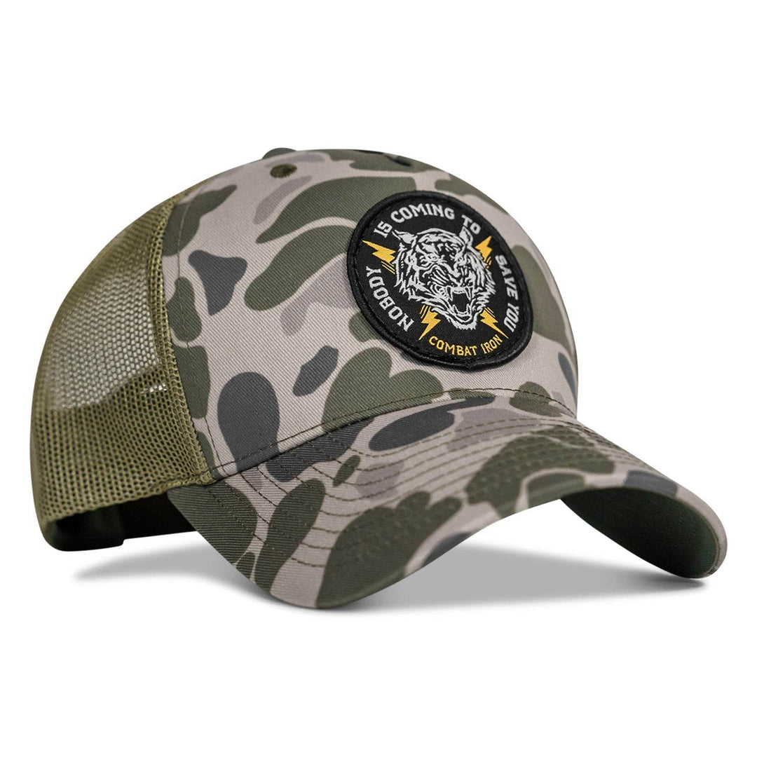 Nobody Is Coming To Save You Patch Snapback Hat - One Revolver Surfboards