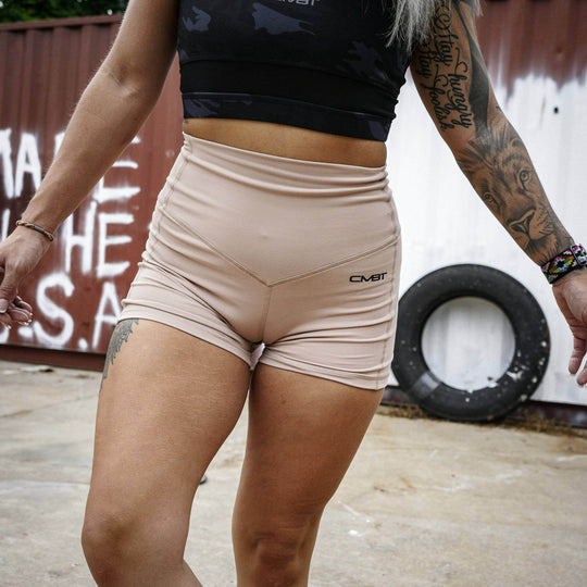 LADIES LUXE HIGH WAISTED SHORTS - SHORTS | WOMEN - One Revolver Surfboards