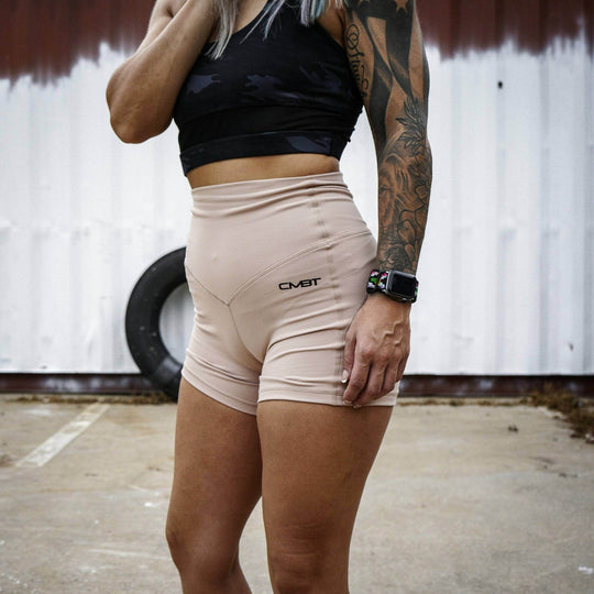 LADIES LUXE HIGH WAISTED SHORTS - SHORTS | WOMEN - One Revolver Surfboards