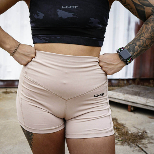 LADIES LUXE HIGH WAISTED SHORTS - SHORTS | WOMEN - One Revolver Surfboards