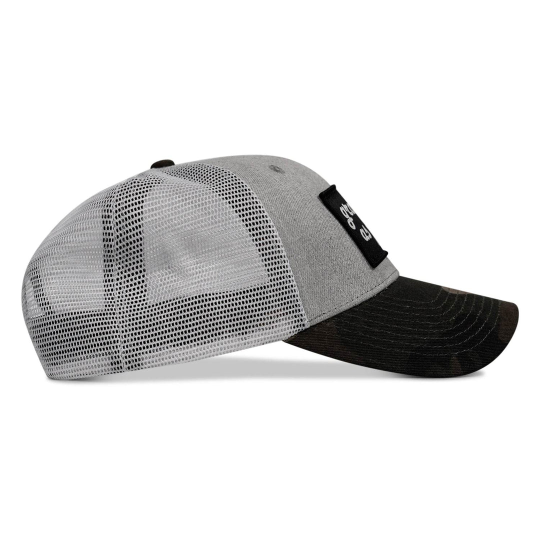 Grateful As F*ck Patch Mesh Snapback Hat - HEADWEAR - One Revolver Surfboards