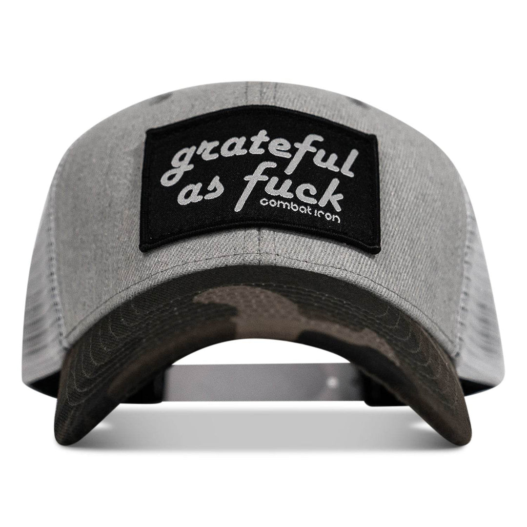 Grateful As F*ck Patch Mesh Snapback Hat - One Revolver Surfboards
