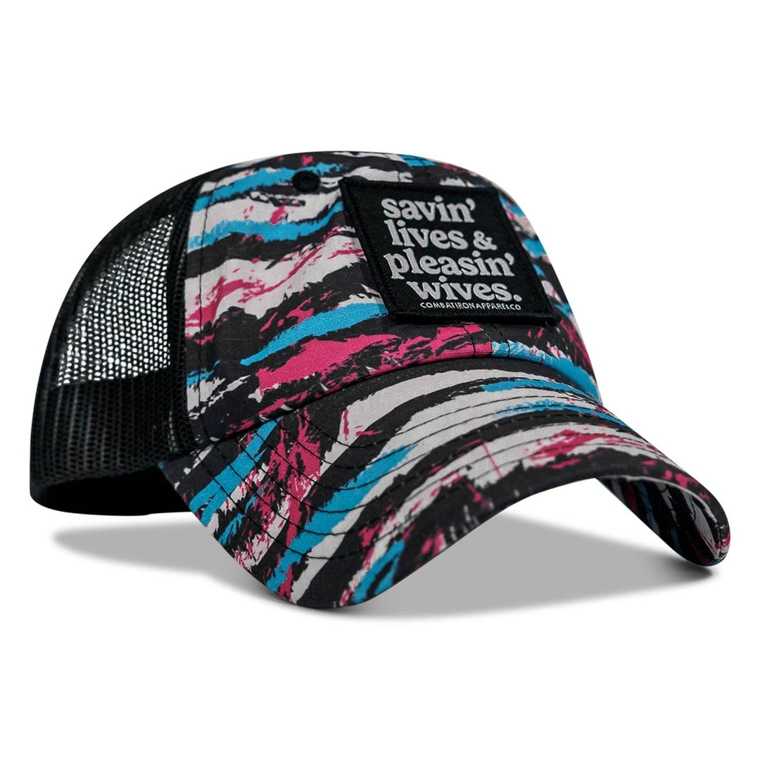 Ripstop Savin' Lives & Pleasin' Wives Low Pro Snapback - One Revolver Surfboards