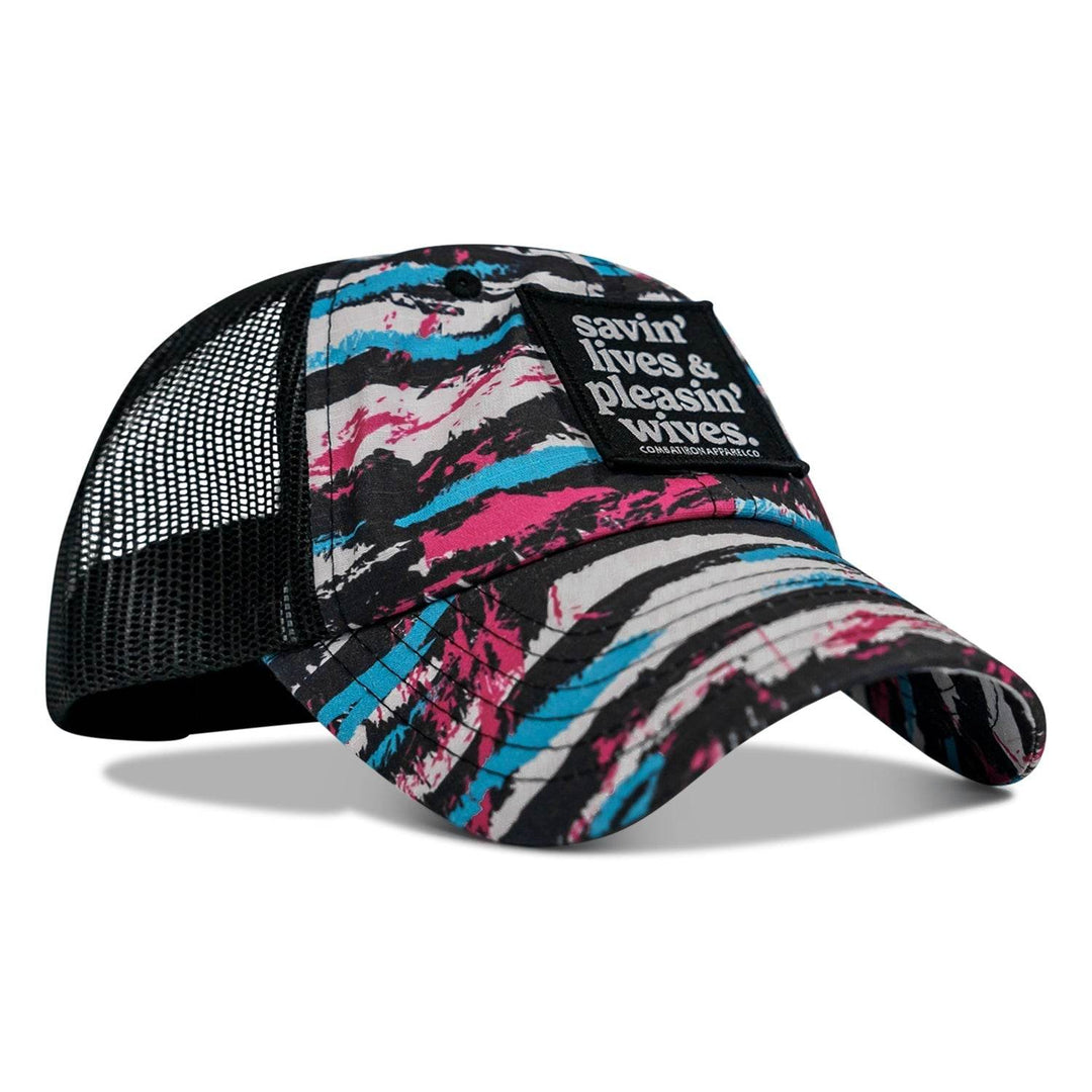 Ripstop Savin' Lives & Pleasin' Wives Low Pro Snapback - One Revolver Surfboards