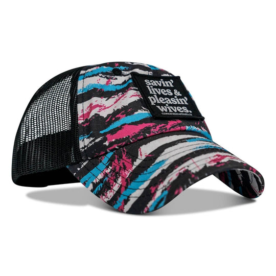 Ripstop Savin' Lives & Pleasin' Wives Low Pro Snapback - One Revolver Surfboards