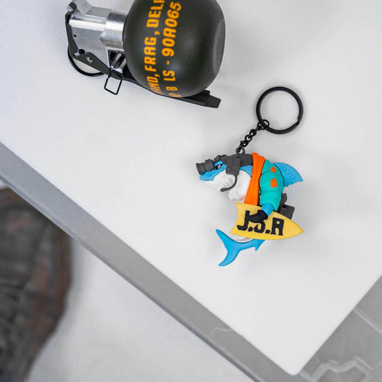 Tactical 3D PVC Keychain - One Revolver Surfboards