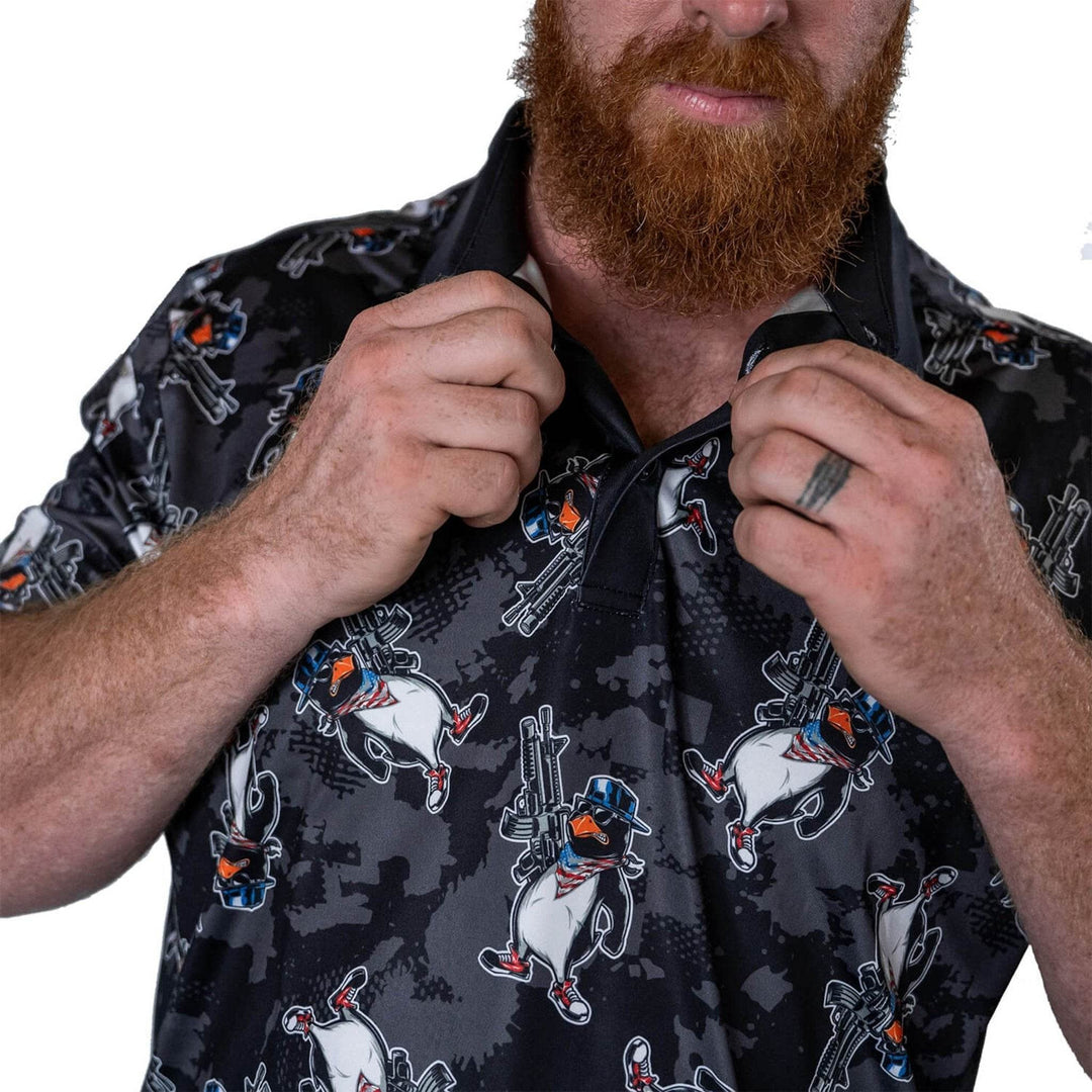 Men's All Stretch Golf Polo - One Revolver Surfboards