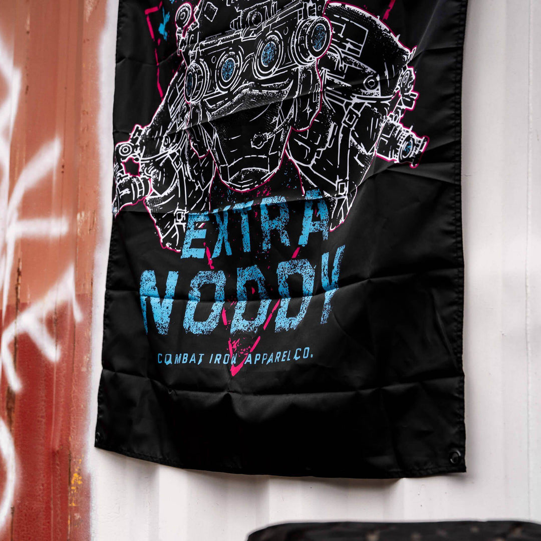 Known To Be Extra Noddy 3' X 4' Wall Flag - One Revolver Surfboards