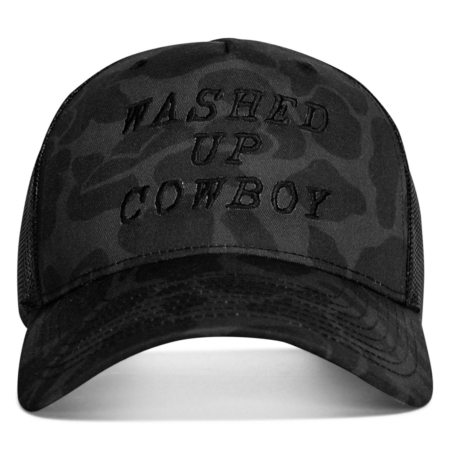 Washed Up Cowboy Snapback - One Revolver Surfboards