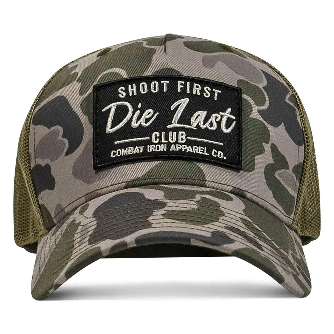 One Revolver Surfboards - Shoot First. Die Last. Club Patch Snapback HEADWEAR