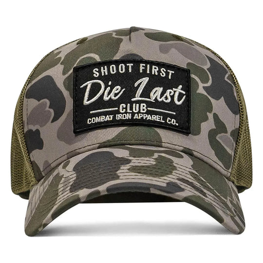 One Revolver Surfboards - Shoot First. Die Last. Club Patch Snapback HEADWEAR