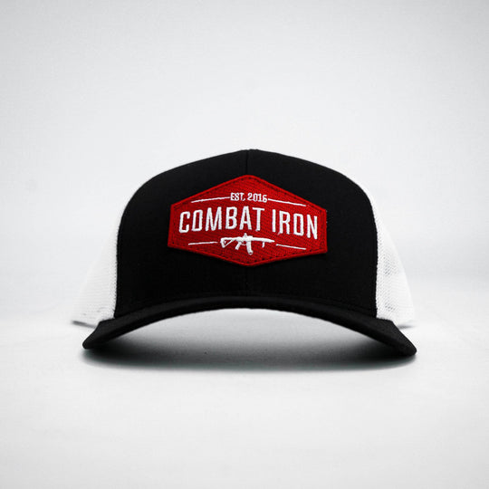 Original AR Red Patch Mid-Profile Mesh Snapback Hat - HEADWEAR - One Revolver Surfboards