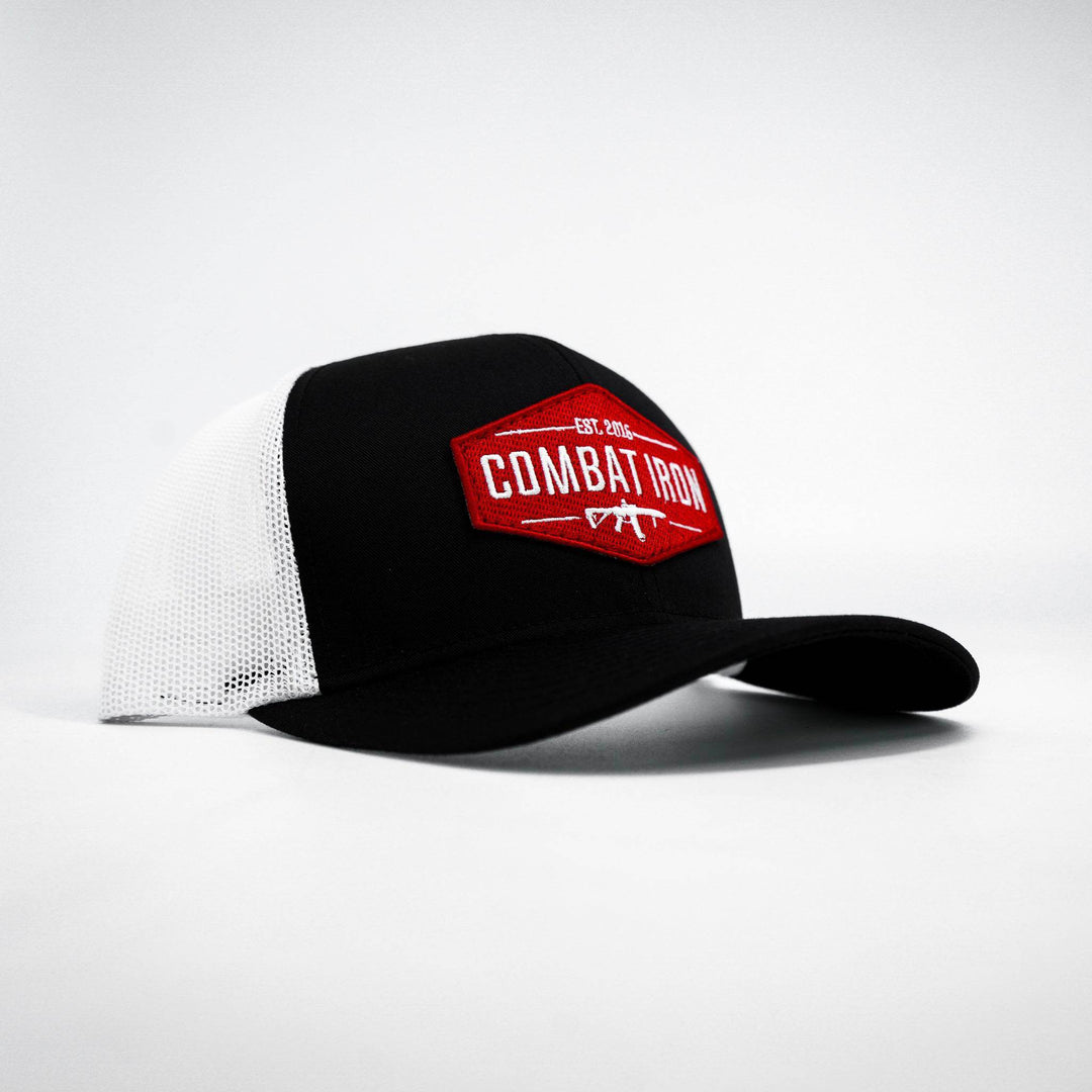 Original AR Red Patch Mid-Profile Mesh Snapback Hat - HEADWEAR - One Revolver Surfboards