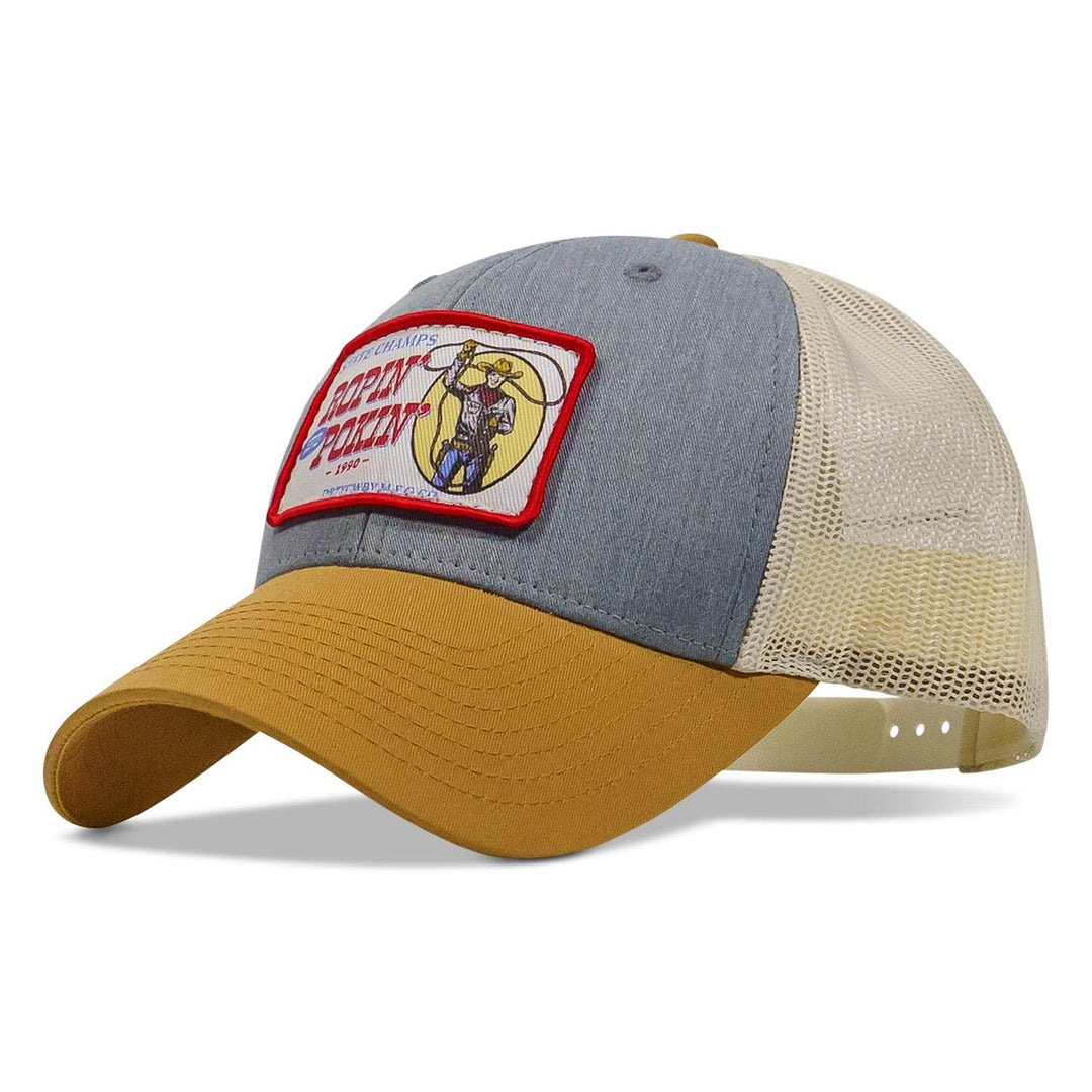 Ropin' and Pokin' Dirty Cowboys Patch SnapBack Hat - One Revolver Surfboards