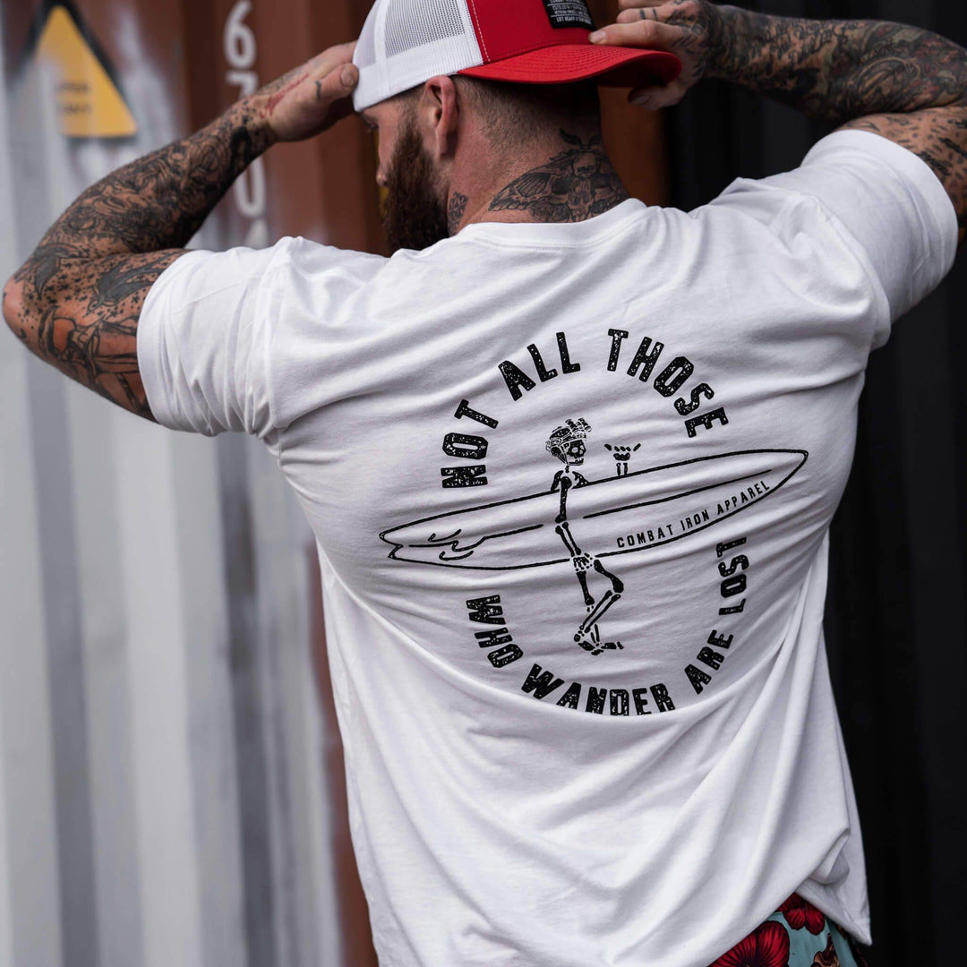 Not All Those Who Wonder Are Lost Men's T-Shirt - One Revolver Surfboards