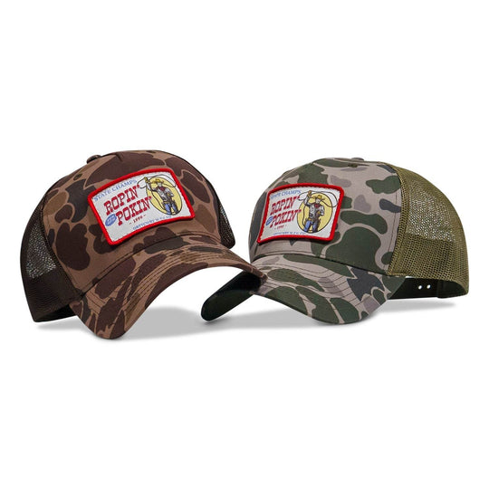 Ropin' and Pokin' Dirty Cowboys Patch SnapBack Hat - One Revolver Surfboards