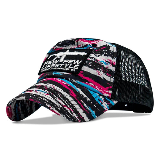 Ripstop PEW PEW LIFESTYLE Patch Low Profile Snapback Hat - One Revolver Surfboards