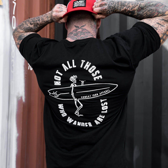 Not All Those Who Wonder Are Lost Men's T-Shirt - One Revolver Surfboards