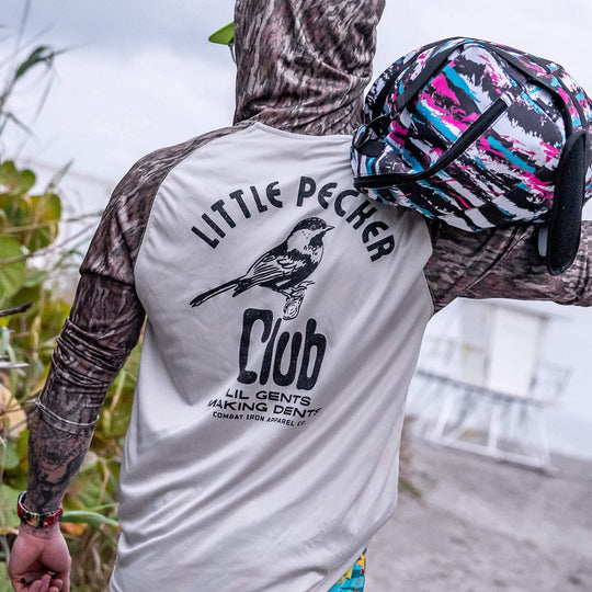 One Revolver Surfboards - LITTLE PECKER CLUB OUTDOORS LONG SLEEVE + HOOD GRAPHIC HOODIE