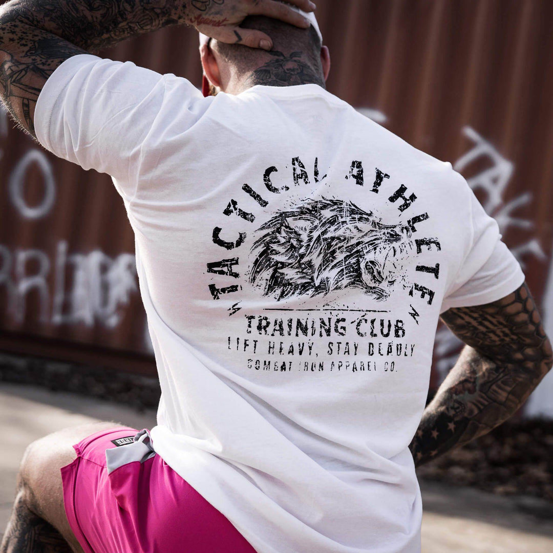 Tactical Athlete Training Club Wolf Men's T-Shirt - One Revolver Surfboards