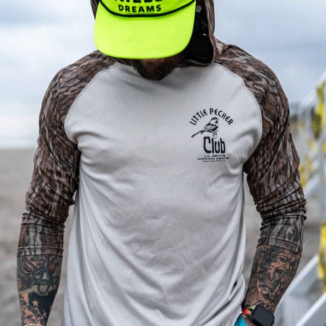 One Revolver Surfboards - LITTLE PECKER CLUB OUTDOORS LONG SLEEVE + HOOD GRAPHIC HOODIE