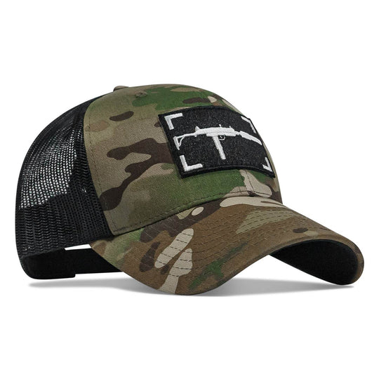 UZI PATCH MESH SNAPBACK HAT - One Revolver Surfboards
