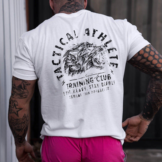 Tactical Athlete Training Club Wolf Men's T-Shirt - One Revolver Surfboards