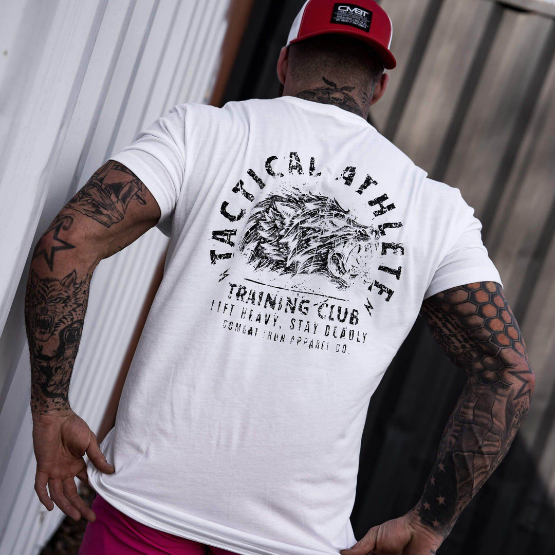 Tactical Athlete Training Club Wolf Men's T-Shirt - One Revolver Surfboards