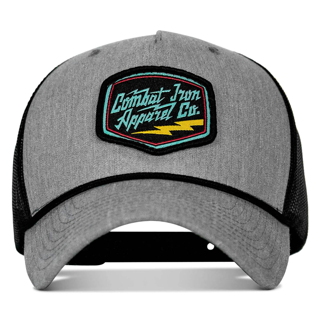 One Revolver Surfboards - Retro Branded Combat Iron Patch Rope Snapback HEADWEAR