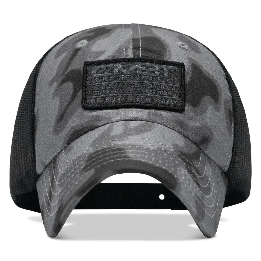 One Revolver Surfboards - Original Subdued CMBT Patch Tactical Ripstop Mesh Snapback Hat HEADWEAR