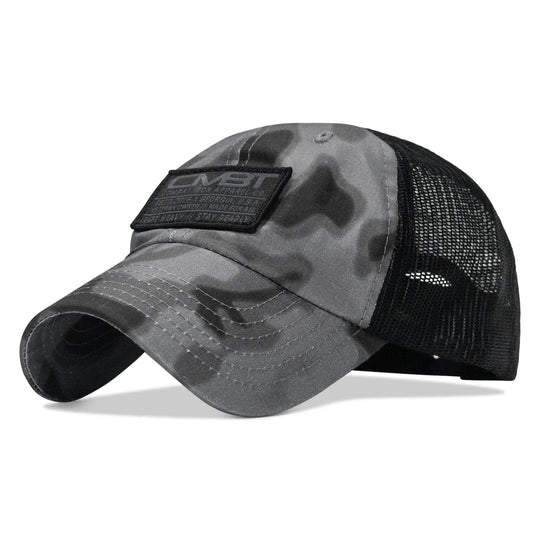 One Revolver Surfboards - Original Subdued CMBT Patch Tactical Ripstop Mesh Snapback Hat HEADWEAR