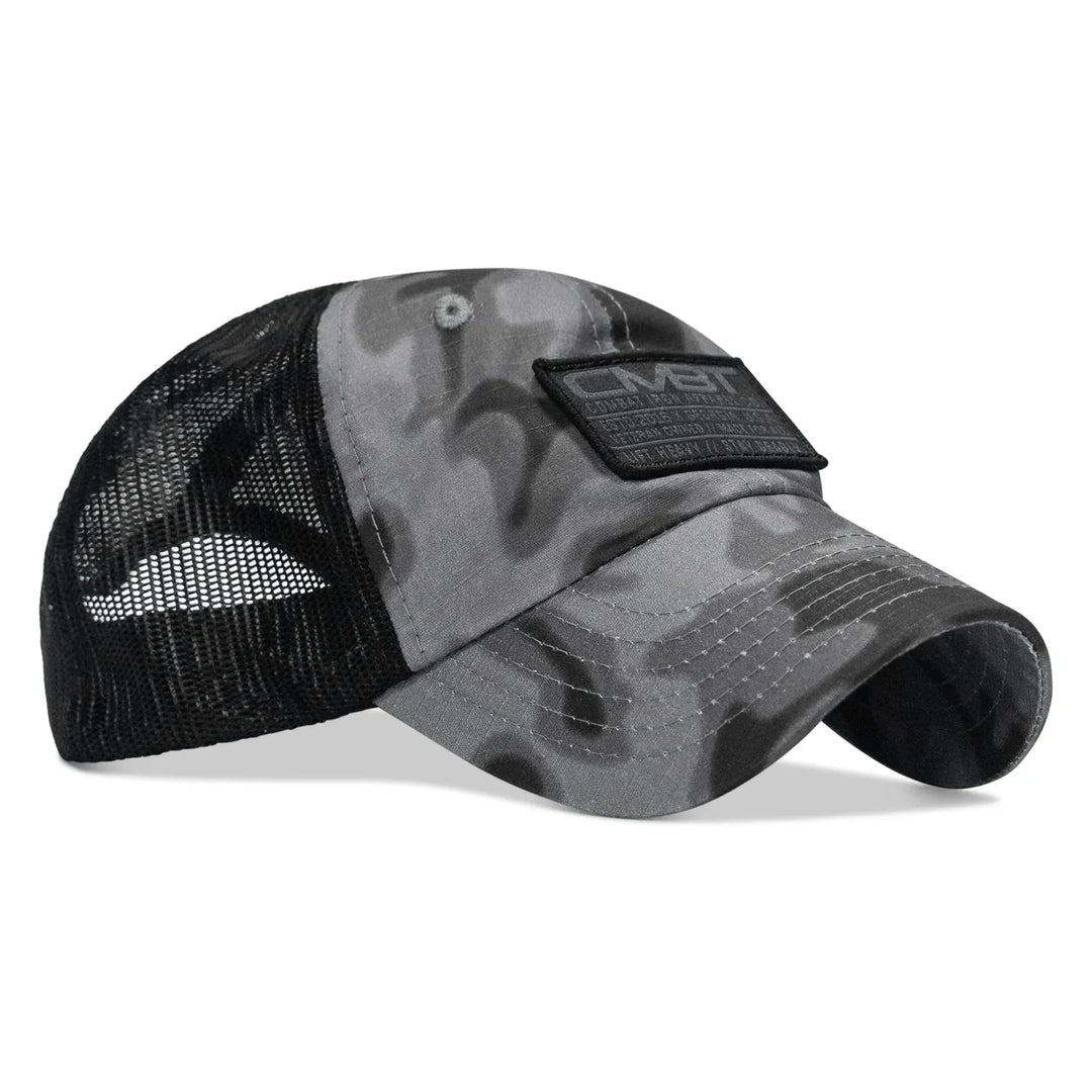 One Revolver Surfboards - Original Subdued CMBT Patch Tactical Ripstop Mesh Snapback Hat HEADWEAR