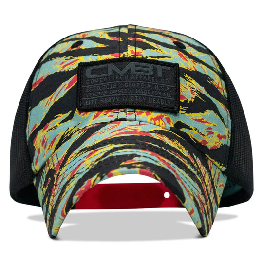 One Revolver Surfboards - Original Subdued CMBT Patch Tactical Ripstop Mesh Snapback Hat HEADWEAR