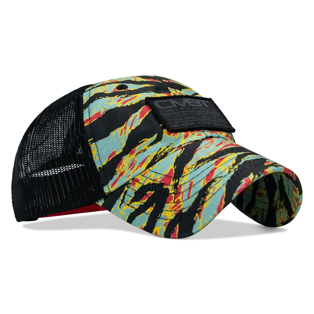 One Revolver Surfboards - Original Subdued CMBT Patch Tactical Ripstop Mesh Snapback Hat HEADWEAR