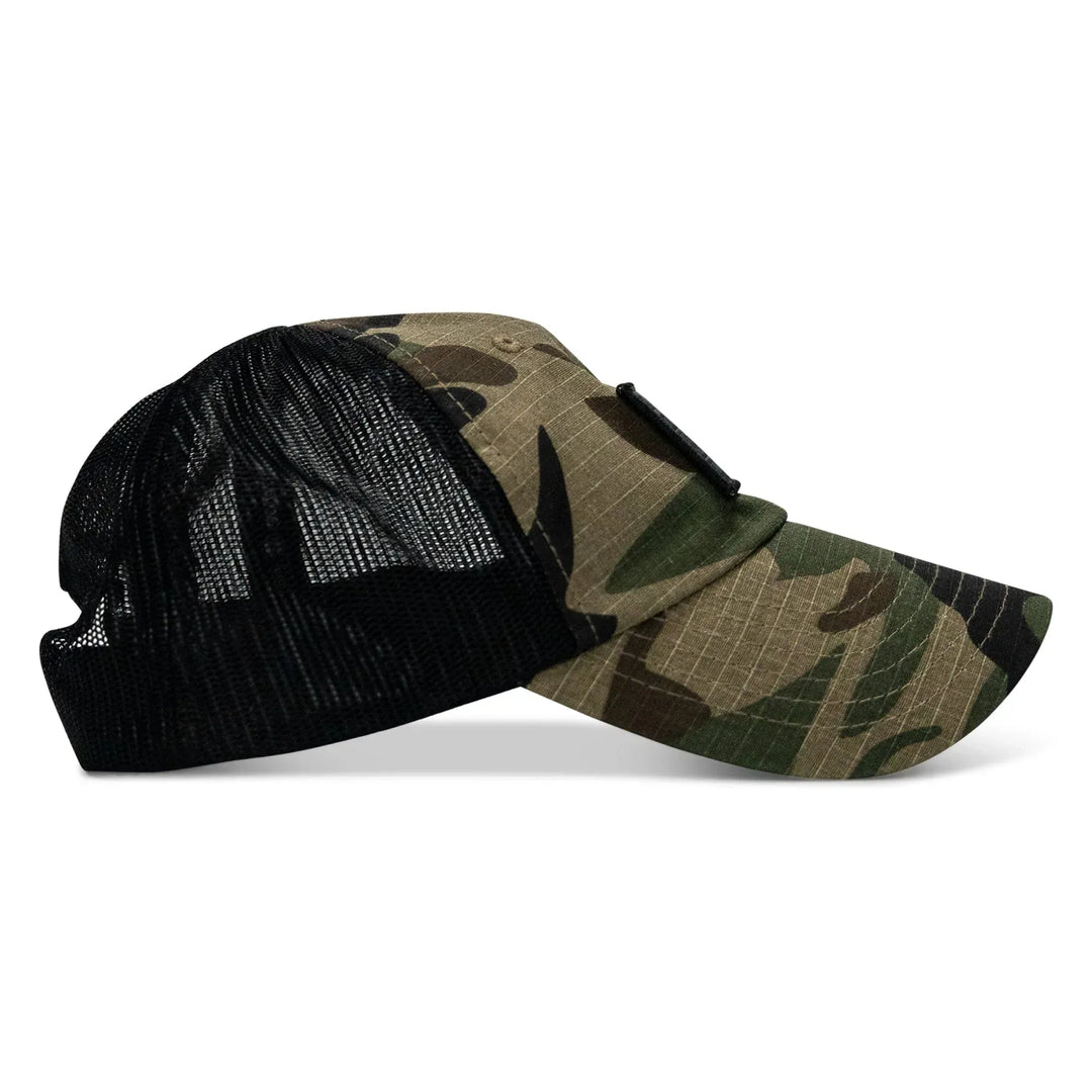 One Revolver Surfboards - Original Subdued CMBT Patch Tactical Ripstop Mesh Snapback Hat HEADWEAR