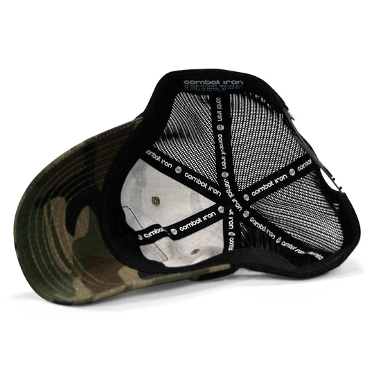 One Revolver Surfboards - Original Subdued CMBT Patch Tactical Ripstop Mesh Snapback Hat HEADWEAR