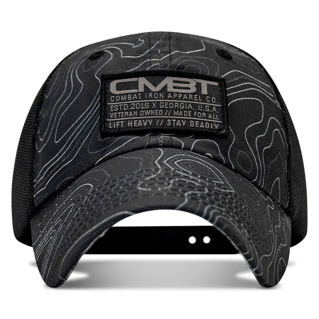 One Revolver Surfboards - Original Subdued CMBT Patch Tactical Ripstop Mesh Snapback Hat HEADWEAR