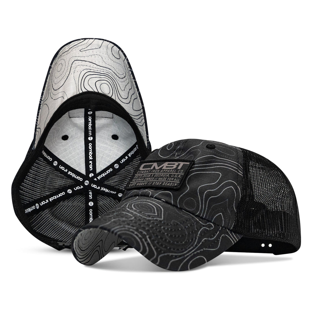One Revolver Surfboards - Original Subdued CMBT Patch Tactical Ripstop Mesh Snapback Hat HEADWEAR
