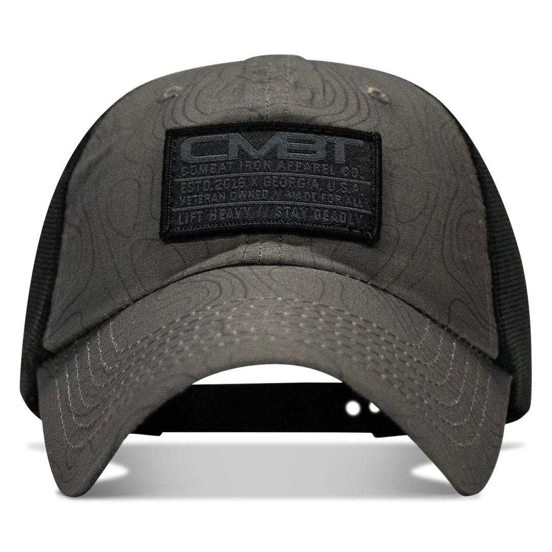 One Revolver Surfboards - Original Subdued CMBT Patch Tactical Ripstop Mesh Snapback Hat HEADWEAR
