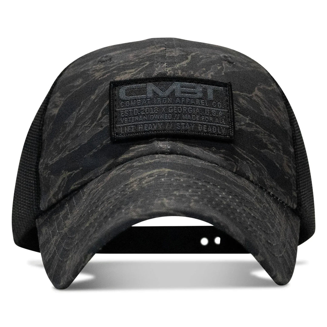 One Revolver Surfboards - Original Subdued CMBT Patch Tactical Ripstop Mesh Snapback Hat HEADWEAR
