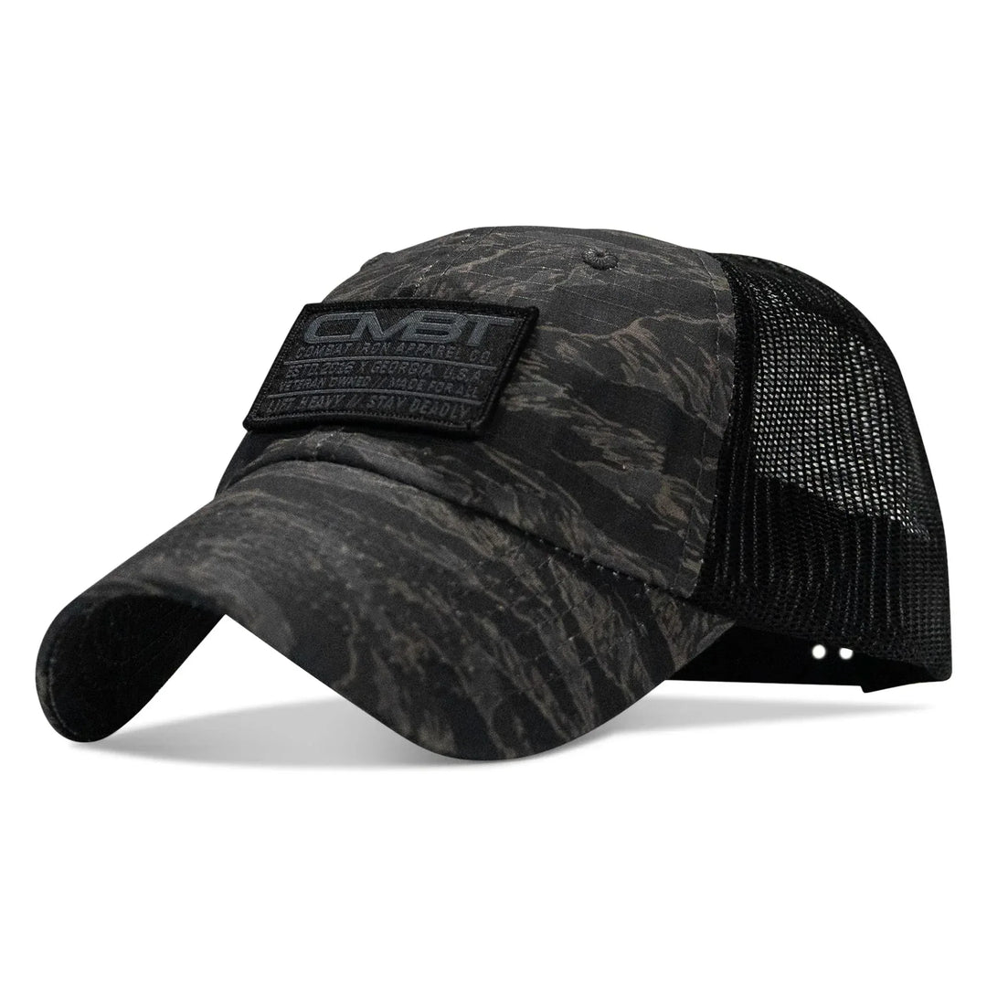 One Revolver Surfboards - Original Subdued CMBT Patch Tactical Ripstop Mesh Snapback Hat HEADWEAR