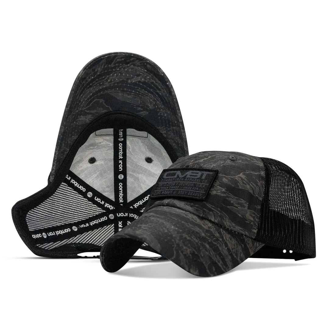 One Revolver Surfboards - Original Subdued CMBT Patch Tactical Ripstop Mesh Snapback Hat HEADWEAR